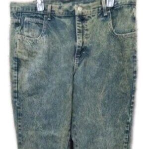 Calvin Klein Jeans 80s Acid Wash Vintage Womens 36 waist